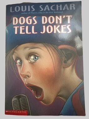 'Dogs Don't Tell Jokes' - Blue Cover